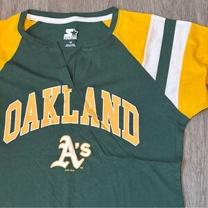 STARTER | Women’s Oakland A's Tee | Size M